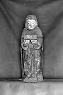 Statue (statuette, d'applique) : saint Jacques de la Marche (1), église paroissiale Notre-Dame du Roncier (Rostrenen)