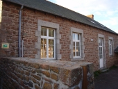 Ancienne école, actuellement bibliothèque, bourg (île de Bréhat)