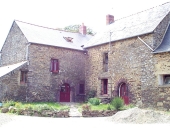 Manoir, la Bourousais (Maure-de-Bretagne fusionnée en Val d'Anast en 2017)