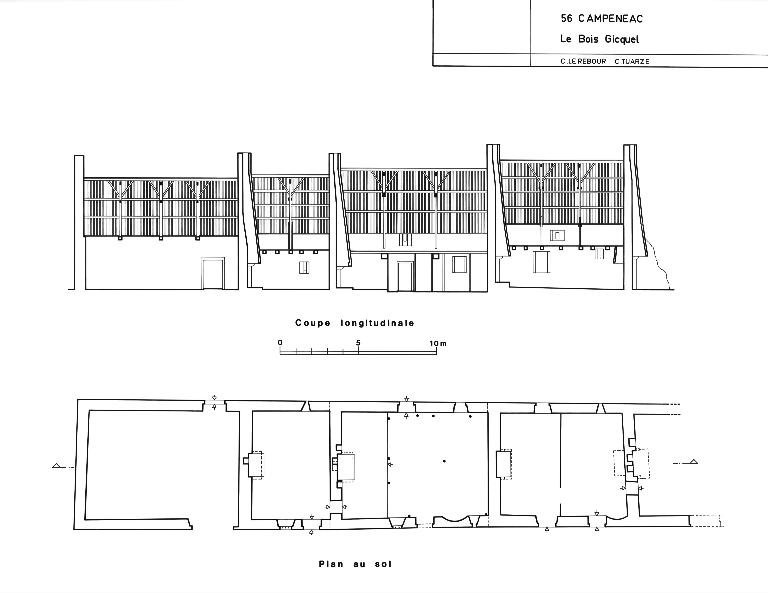 Ferme, le Bois Gicquel (Campénéac)