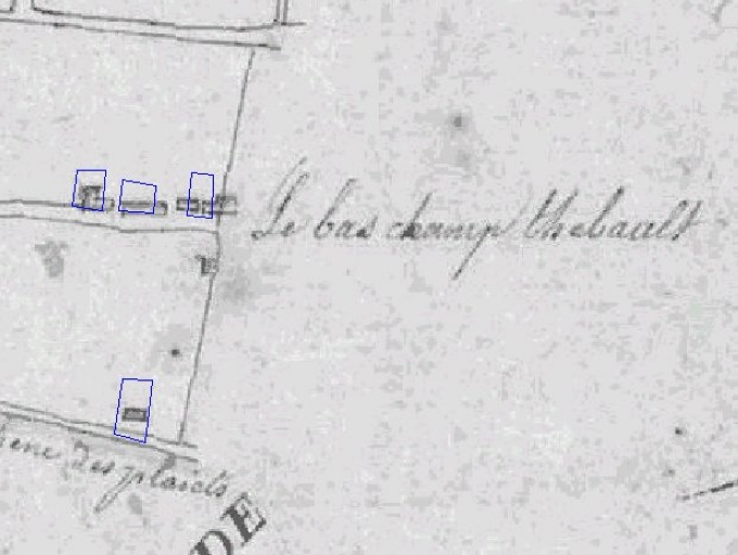 Écart, le Champ Thébault (Chasné-sur-Illet)
