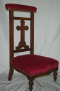 Ensemble de 2 fauteuils et 2 prie-Dieu