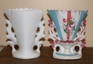 Paire de vases à fleurs