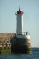 Phare dit du Raoulic, le môle (Audierne)