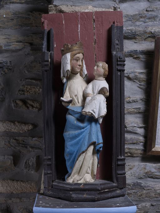 Statue : Vierge à l'Enfant, chapelle Notre-Dame de Pitié (Ruffiac)