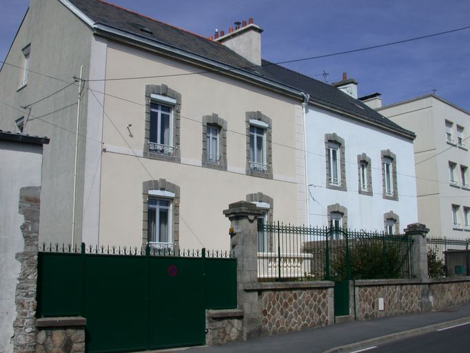 Maisons jumelles, 34, 34 bis rue Jean Gougaud (Vannes)