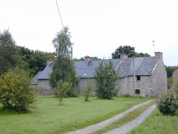 Alignement de maisons, la Ville Botée (Saint-Briac-sur-Mer)