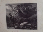 Estampe : Le meurtre d'Abel