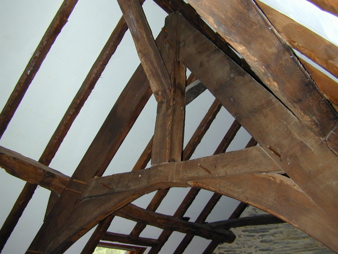 Charpente du manoir du Mont Boissis (Sixt-sur-Aff)
