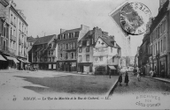 Usine de meubles Bameulle, actuellement immeuble à logements et magasin de commerce, 4 place du Marchix ; 8 rue du Colombier (Dinan)