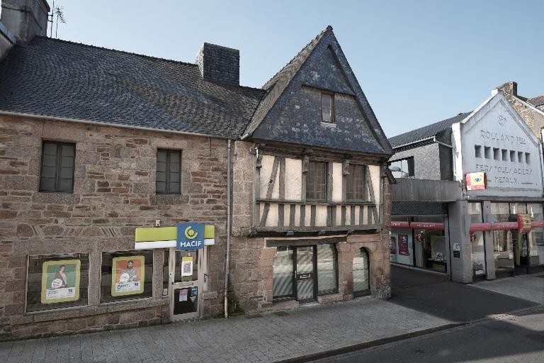 Maison à pans de bois, 20 rue Jean Savidan (Lannion)