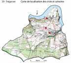 Les croix et calvaires sur la commune de Trégarvan