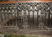 Paire de clôtures d'autel