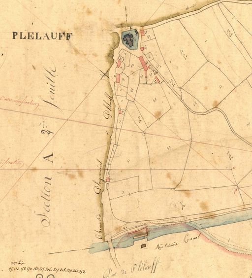 Pont routier de Plélauff (Plouguernével)