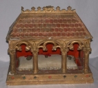 Paire de reliquaires de saint Martin, saint Amand, saint Jean-Baptiste, sainte Philomène