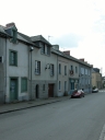 Alignement de maisons, 9-11 place Saint-Melaine (Pacé)