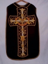 Ornement rouge : chasuble, étole