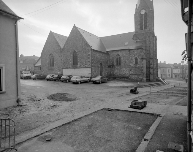 Prieuré Saint-Martin, église paroissiale de bénédictins (Romillé)