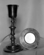 Calice, patène (1), ancienne collégiale, actuellement église Sainte-Marie-Madeleine (Champeaux)