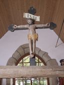 Poutre de gloire, chapelle Saint-Jacques (Sérent)