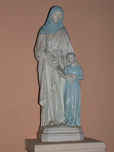 Statuette : Education de la Vierge