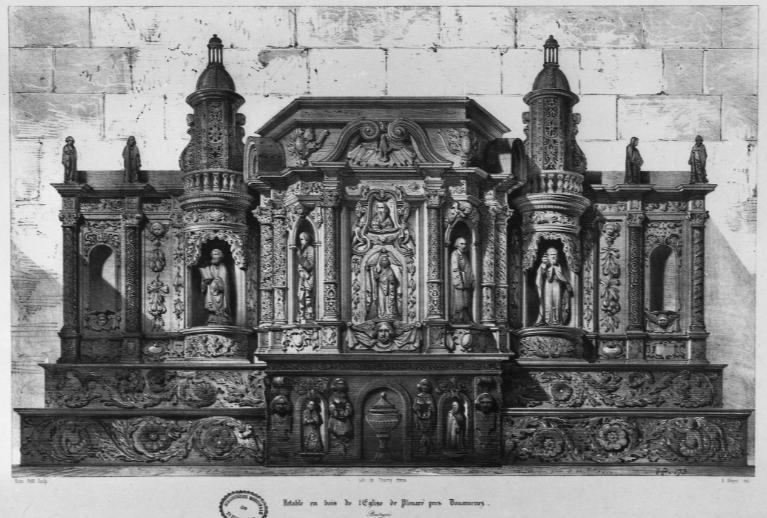 Eglise paroissiale Saint-Herlé, place Paul Stephan (Douarnenez)