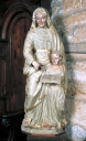 Statue : Education de la Vierge