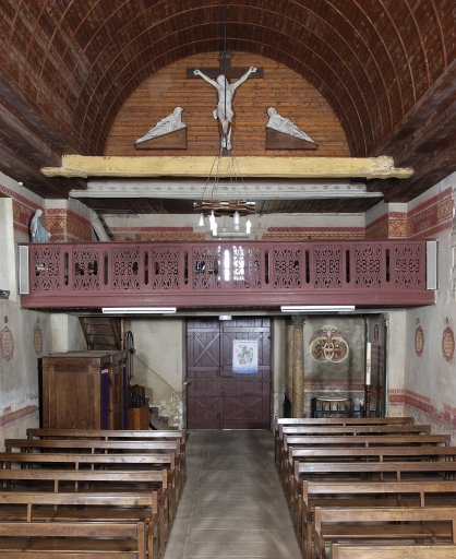 Décor de charpente : entrait