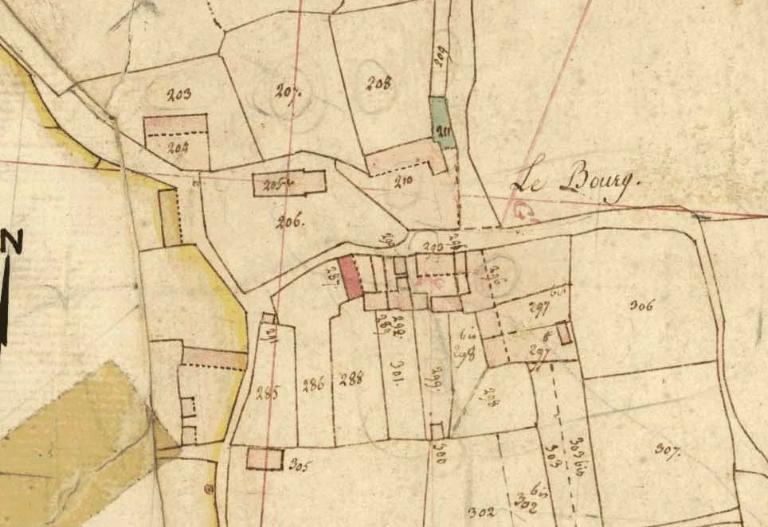 Le village de Marcillé-Raoul