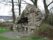 Grotte de Lourdes, près de la Justais (Chasné-sur-Illet)