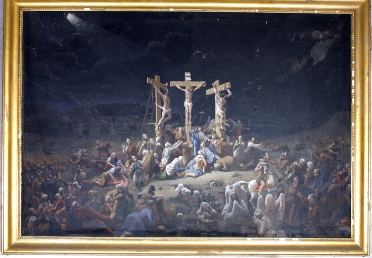 Tableau et cadre : Crucifixion
