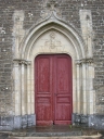 Portail et tympan : saint Jean-Baptiste