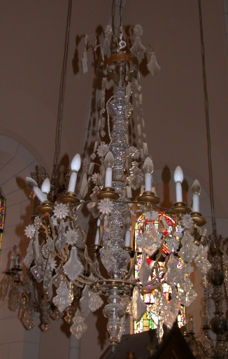 Série de 4 lustres d'église