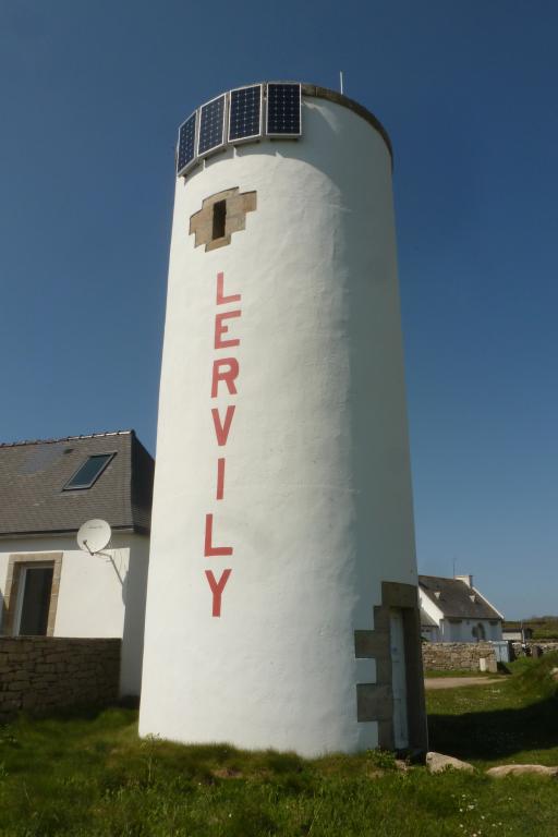 Phare de Lervily (Esquibien fusionnée en Audierne en 2016)