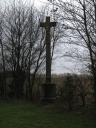 Croix monumentale, près de la Fosse Levrette (Etrelles)