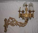 Paire de porte-luminaire