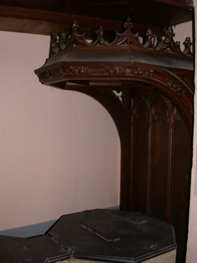 Baldaquin des fonts baptismaux