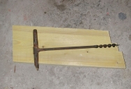 Outil de charpentier : tarière