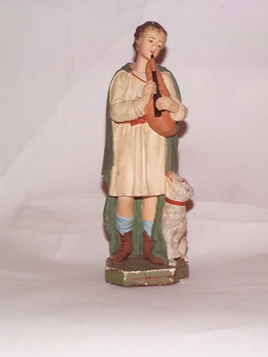 Santons : La crèche, Ropenard (Maure-de-Bretagne fusionnée en Val d'Anast en 2017)