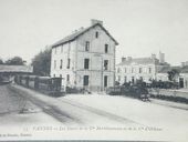 Voie ferrée de la Compagnie Morbihannaise, avenue Favrel et Lincy (Vannes)