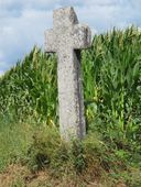 Croix de chemin, au nord du Bas de la Lande (Saint-Abraham)