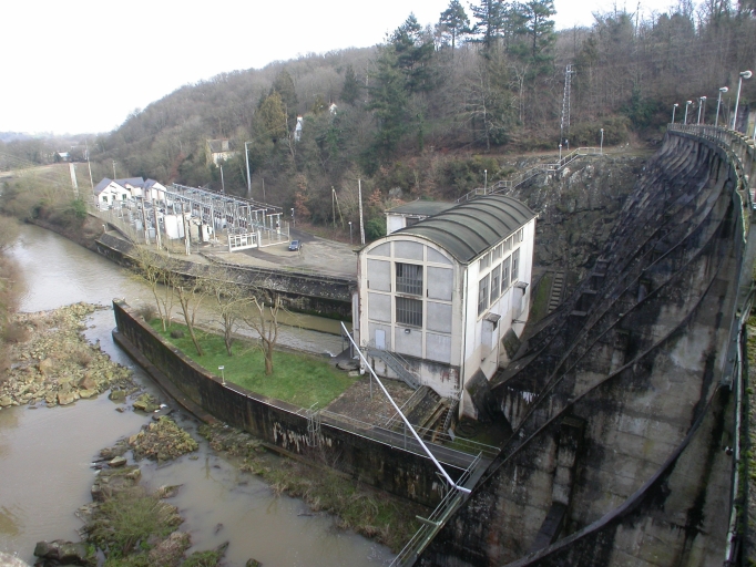 Centrale hydroélectrique du Barrage de Rophemel (Guenroc)