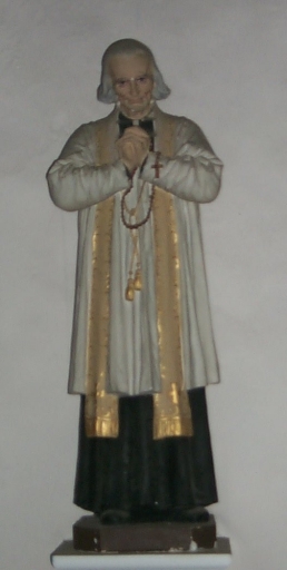 Statue : saint Jean-Marie Vianney (Guipry fusionnée en Guipry-Messac en 2016)