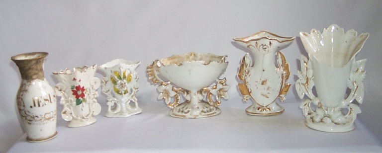 Ensemble de 6 vases d'autel