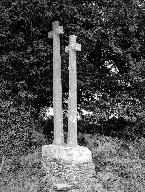 Croix de chemin, dite Croix Guyot, au sud de Bézon (Ploërmel)