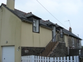 Alignement de maisons, la Vigne (Bruz)