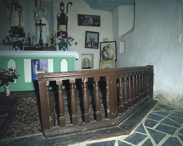 Clôture de choeur, Saint-Melaine (Maure-de-Bretagne fusionnée en Val d'Anast en 2017)
