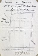 Lotissement Josse - Audo, 74 à 80 rue des deux frères Texier-Lahoulle (Vannes)