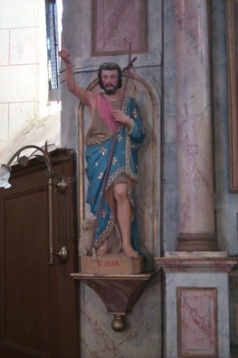 Statue : saint Jean-Baptiste
