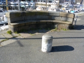 Banc public de quai, quai Gabriel Péri, le Légué (Plérin-sur-Mer)